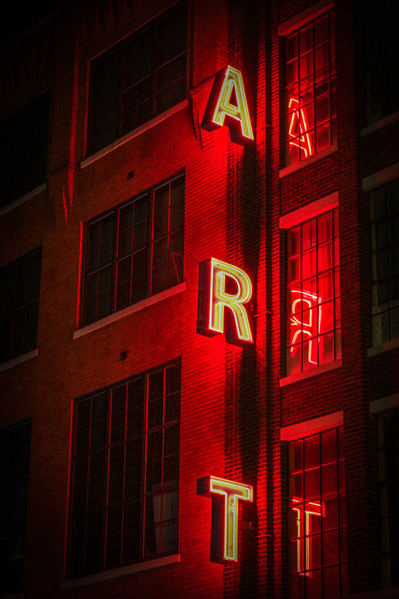 Red Neon Light 